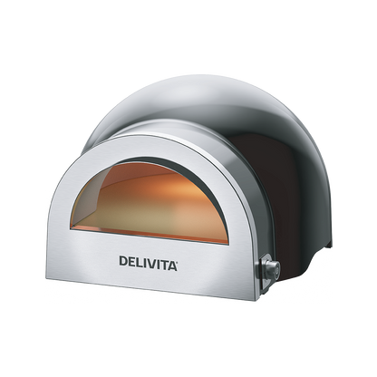 Delivita Flow Dual Fuel Pizza Oven - Very Black
